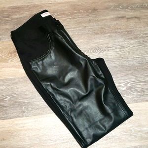 Faux Leather Pants